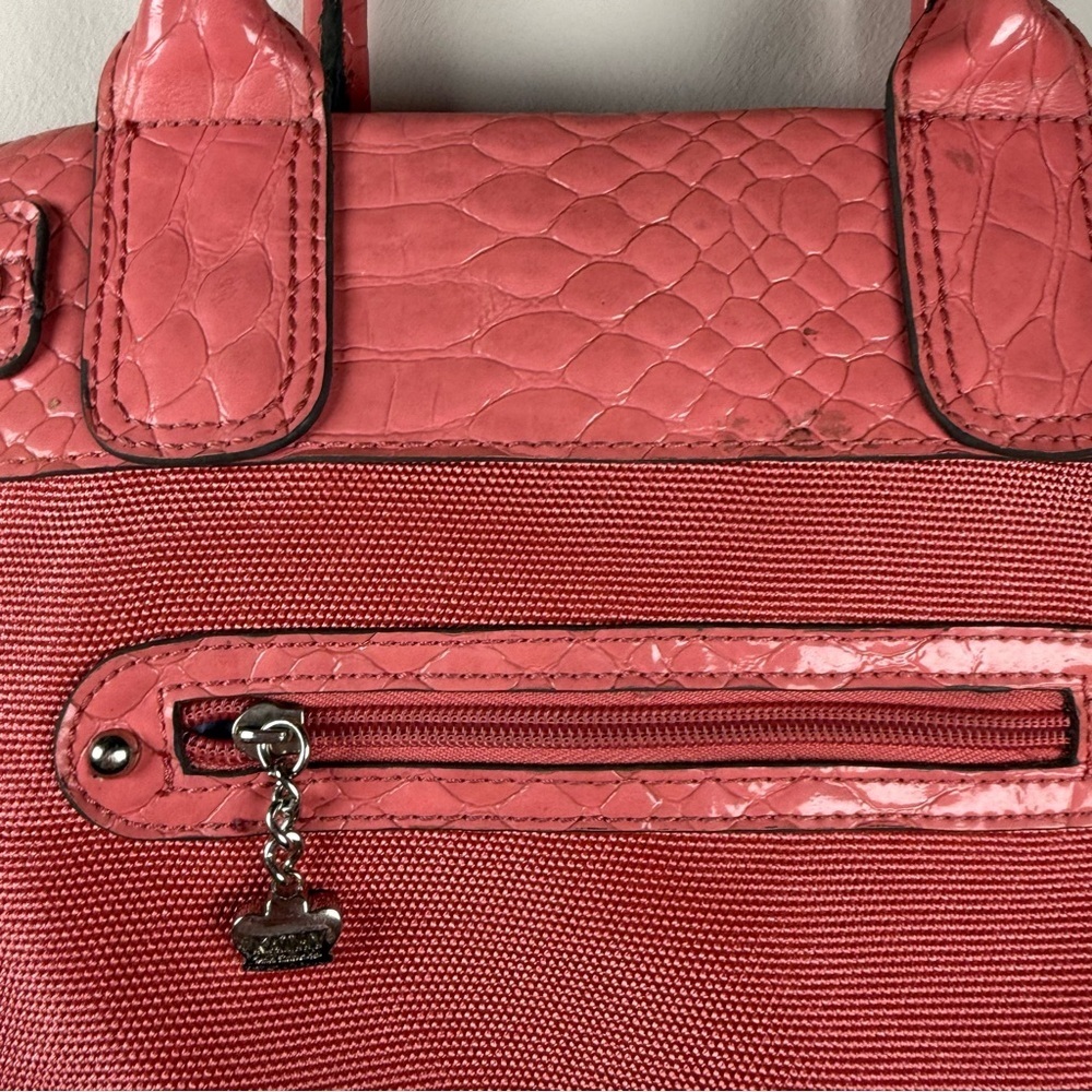 Kathy Van Zeeland Pink Over the Shoulder Bag Y2K - Picture 8 of 12